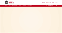 Desktop Screenshot of petstop.com.sg
